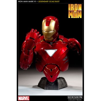 Iron Man 2 Legendary Scale Bust 1/2 Iron Man Mark VI 41 cm